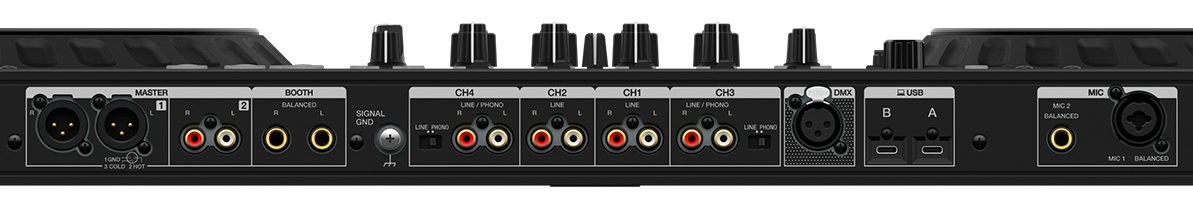 Pioneer DJ DDJ-FLX10 Connectivity